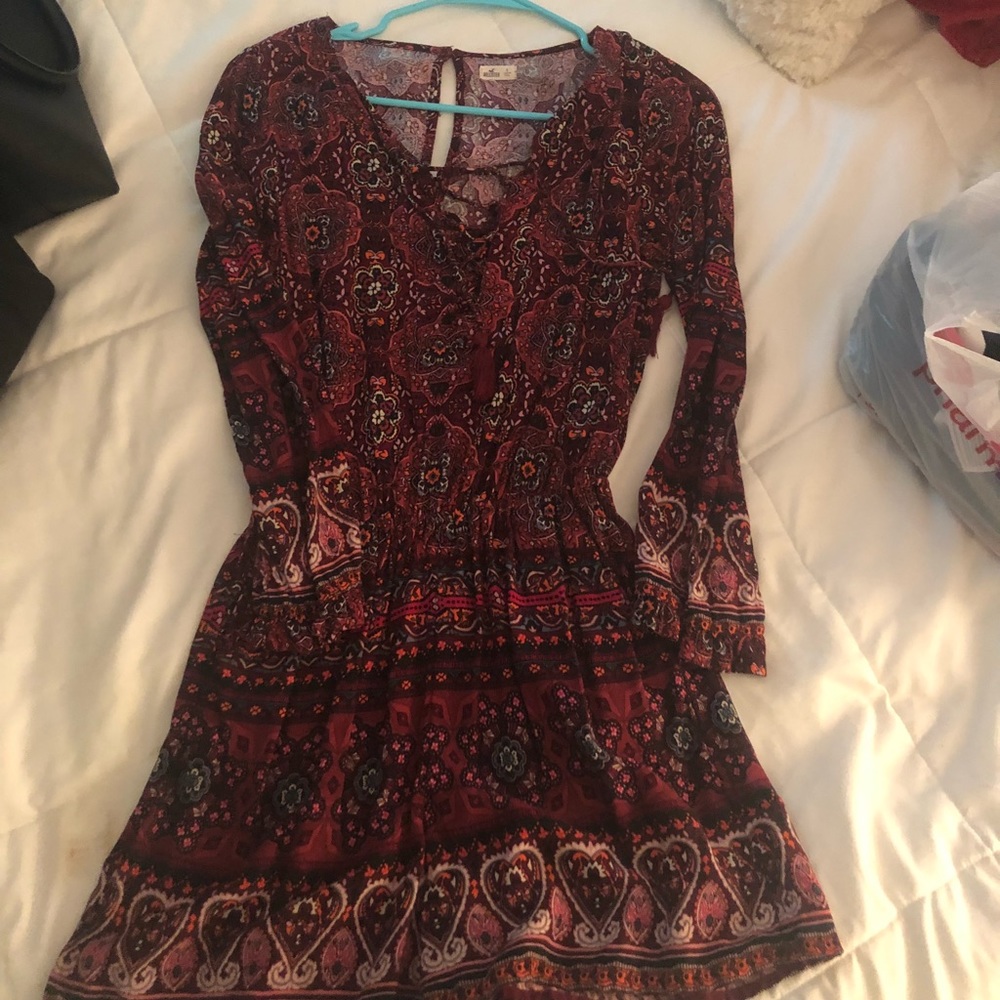 Hollister long sleeve romper
